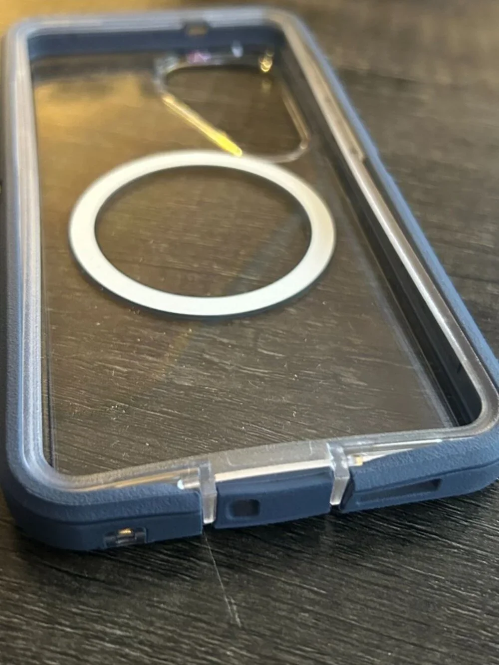 OtterBox Defender Pro XT Case for Samsung Galaxy S26 – Baby Blue Clear magnets